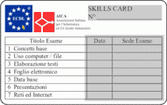 Skills Card Nuova Ecdl Gm Informatica