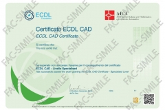 Certificato ECDL CAD 2D