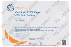 Certificato ECDL Expert