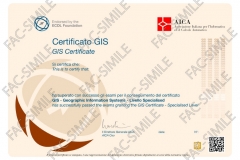 Certificato GIS