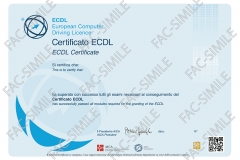 Certificato ECDL CORE