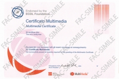 Certificato Multimedia Full