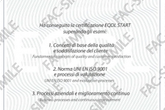 Certificato EQDL START